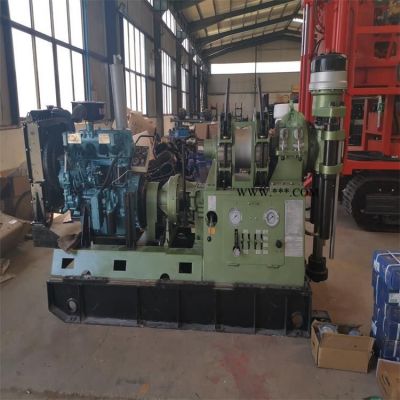 柴電兩用300型勘查鉆機(jī)帶汽車變速器 百米地質(zhì)鉆機(jī)