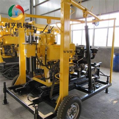 XYX-130輪式水井鉆機 地質勘探液壓鉆機 行走方便