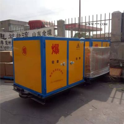 井下專用危險(xiǎn)品運(yùn)輸車 600軌距移動(dòng)式民爆物品箱 井下爆破施工箱