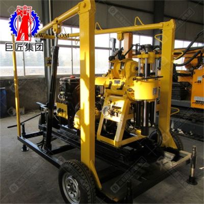巨匠集團(tuán) 拖車(chē)式XYX-130輪式液壓巖芯鉆機(jī) 移動(dòng)方便