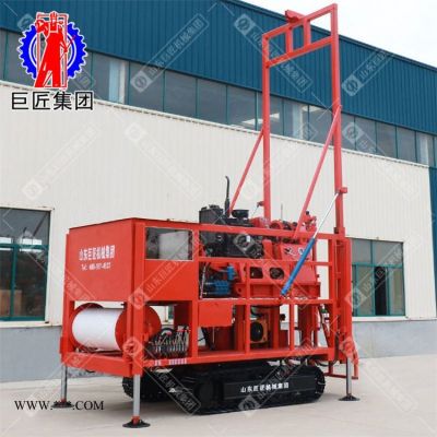 巨匠集團履帶式勘探取芯鉆機XYD-2C鉆王房堪鉆機 300米取芯鉆機