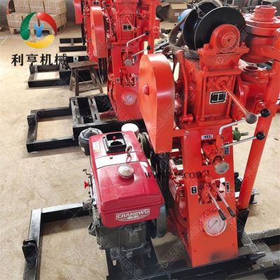 利亨機(jī)械小型地質(zhì)勘探鉆機(jī)QBZ-50Y  液壓輕便取樣鉆機(jī) 利亨供應(yīng)