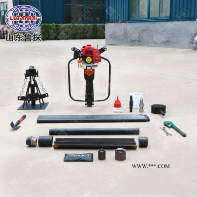 魯探機械QTZ-1汽油機便攜式取土鉆機 土壤取樣器攜帶方便