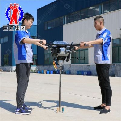 華夏巨匠 BXZ-2型便攜式雙人背包鉆機(jī) 25米淺層巖石取樣設(shè)備 戶外地質(zhì)取芯鉆機(jī)
