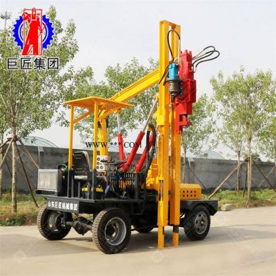 巨匠集團(tuán)  DZL小四輪公路護(hù)欄打樁機(jī) 小型波形護(hù)欄打樁鉆孔機(jī)  小巧靈活 移動(dòng)塊