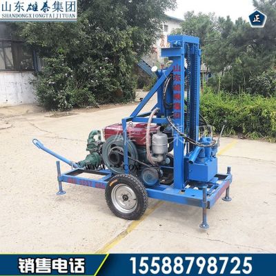 柴油液壓350型水井鉆機 反循環(huán)式鉆機 農(nóng)用家用打井設(shè)備