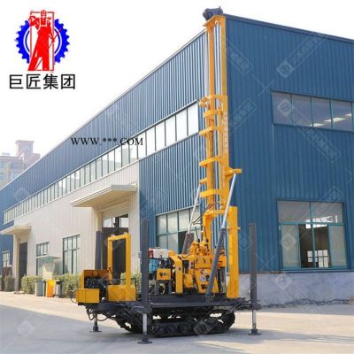 巨匠集團(tuán) XYD-200型打井機(jī) 配備液壓滑架鉆塔 液壓高支腿 200米深水井鉆井設(shè)備