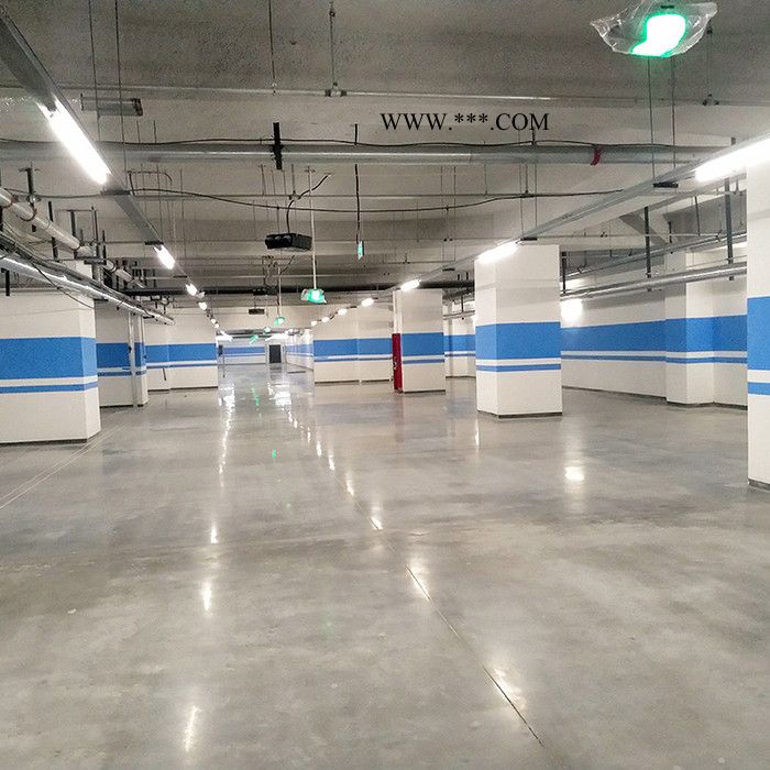 【易彩】停車場密封固化劑地坪施工泥地固化耐磨地坪施工廠家