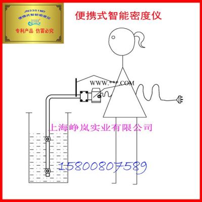 JN3351MD便攜式智能密度儀 220V輸入液體在線密度儀升級(jí)產(chǎn)品 便攜式液體比重計(jì)在線密度儀