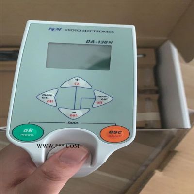 京都KEM 進口手持式密度計DA-130N,現(xiàn)貨出售1161