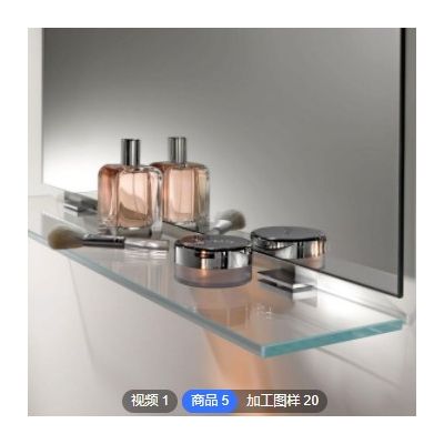 廠家定做5mm-19mm鋼化玻璃桌面 餐桌桌面玻璃 擱架玻璃